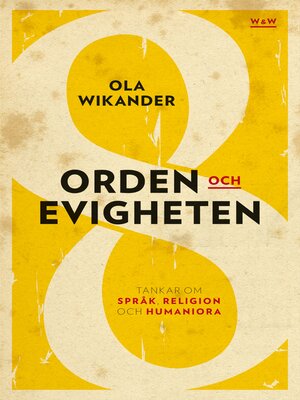 cover image of Orden och evigheten